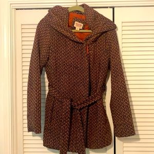Tweed sweater coat